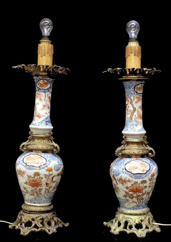 



Coppia di lumi, Cina, sec. XVIII