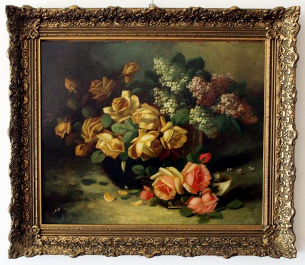 



Scuola francese, fine sec. XIX  - Asta Collectibles, Arredi antichi e Contemporanei e Gioielli - Poggio Bracciolini Casa d'Aste