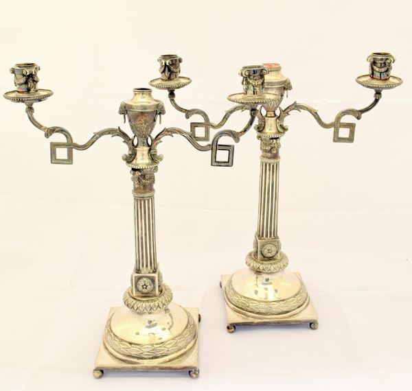 



COPPIA DI CANDELABRI , SVEZIA 1790