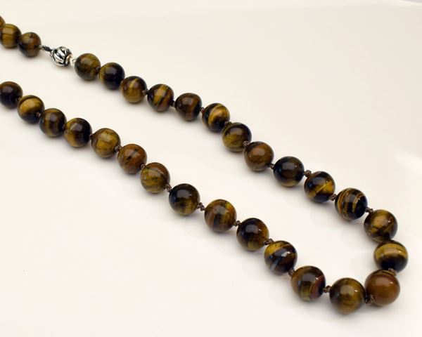 



COLLANA IN PIETRE OCCHIO DI TIGRE