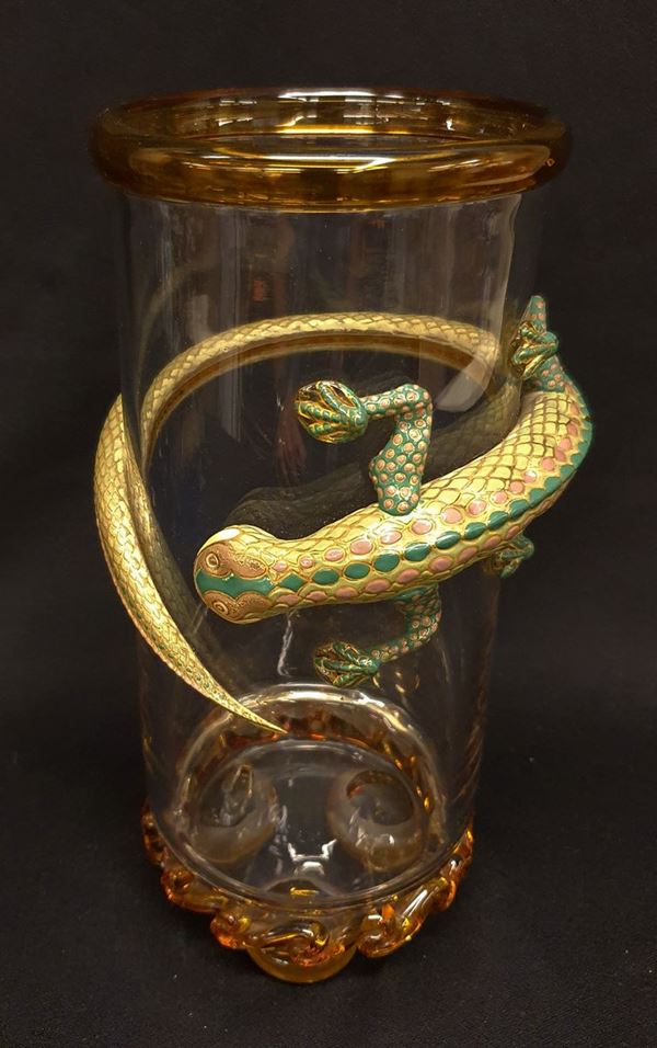 



Vaso in vetro sec. XX  - Asta Collectibles, Arredi antichi e Contemporanei e Gioielli - Poggio Bracciolini Casa d'Aste