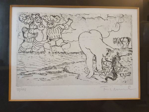 Salvatore Fiume  - Asta COLLECTIBLES, Mobili, Arredi e Dipinti dal secolo XVI al XX - Poggio Bracciolini Casa d'Aste