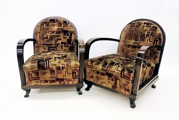 



Coppia di poltrone, art dec&ograve;  - Asta Collectibles, Arredi antichi e Contemporanei e Gioielli - Poggio Bracciolini Casa d'Aste