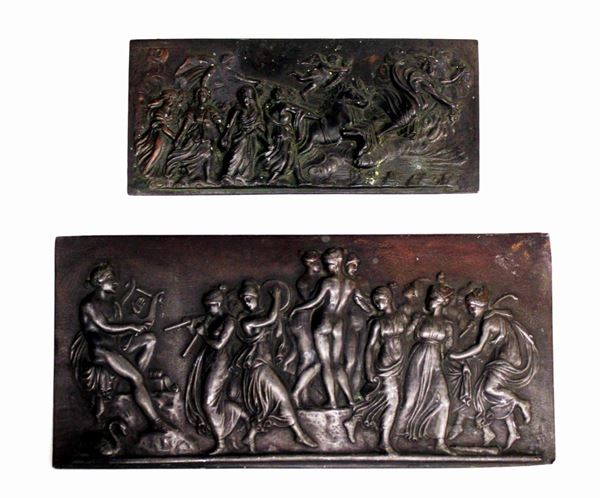 



Due placche, sec. XIX  - Asta Collectibles, Arredi antichi e Contemporanei e Gioielli - Poggio Bracciolini Casa d'Aste