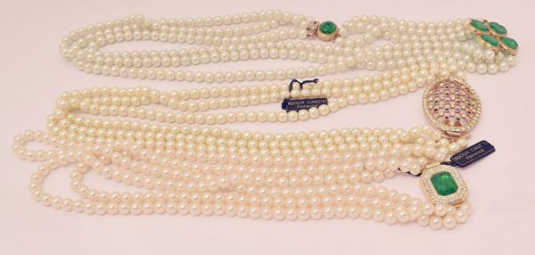 



TRE COLLANE , BIJOUX CASCIO FIRENZE  - Asta Collectibles, Arredi antichi e Contemporanei e Gioielli - Poggio Bracciolini Casa d'Aste