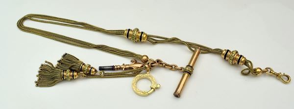 



CATENA PER OROLOGIO IN ORO&nbsp; GIALLO KT 18