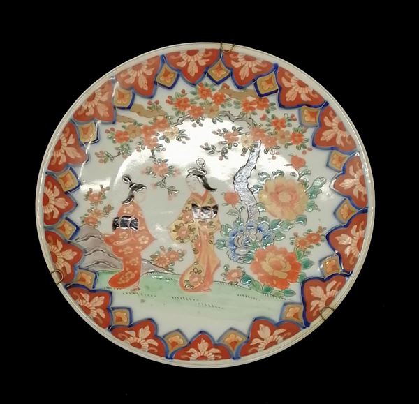 



Piatto, arte orientale, sec. XIX
