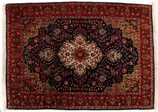 



Tappeto persiano Tabriz, extra fine e fili di seta
