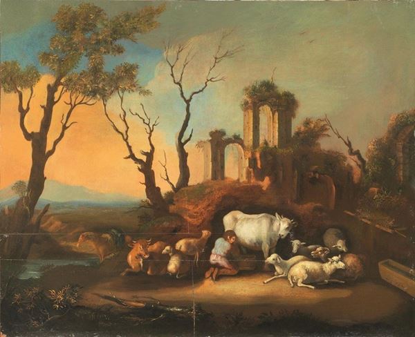 



Scuola fiamminga, inizi sec. XIX  - Asta COLLECTIBLES, Mobili, Arredi e Dipinti dal secolo XVI al XX - Poggio Bracciolini Casa d'Aste