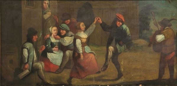 



Scuola fiamminga, sec. XVIII  - Asta COLLECTIBLES, Mobili, Arredi e Dipinti dal secolo XVI al XX - Poggio Bracciolini Casa d'Aste