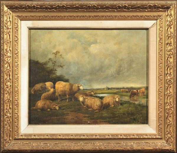 



Scuola olandese, sec. XIX  - Asta GIOIELLI, ARGENTI, ARREDI, OGGETTI D'ARTE E DIPINTI - Poggio Bracciolini Casa d'Aste