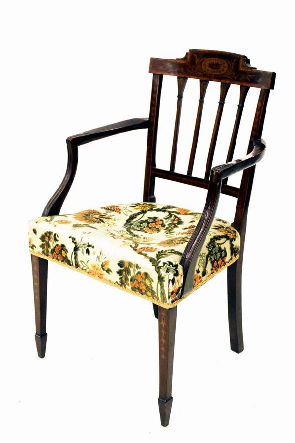 



Poltroncina, Inghilterra, Sheraton, fine sec. XVIII