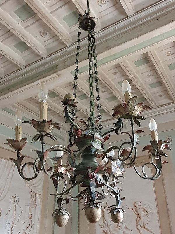 



Lumiera, sec. XIX  - Asta ARREDI DA UNA VILLA FIORENTINA, GIOIELLI, ARGENTI E DIPINTI - Poggio Bracciolini Casa d'Aste