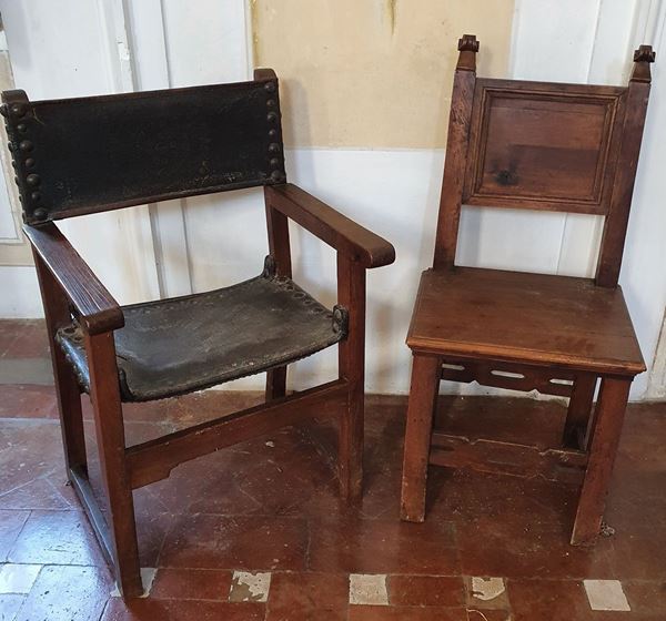 



Poltrone, in stile rinascimento