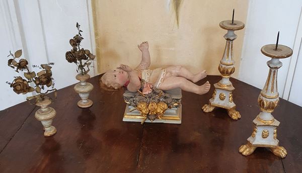 



Due piccoli portapalme, sec. XVIII