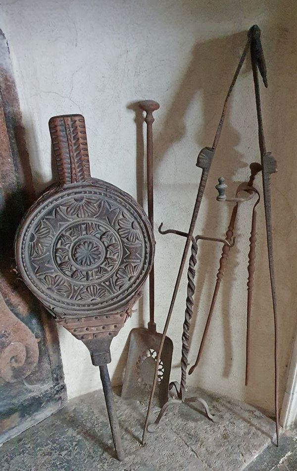



Vari Attrezzi da camino, sec. XIX