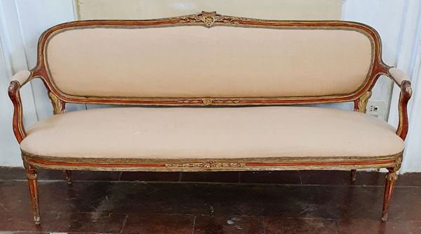 



Divano, sec. XVIII  - Asta ARREDI DA UNA VILLA FIORENTINA, GIOIELLI, ARGENTI E DIPINTI - Poggio Bracciolini Casa d'Aste