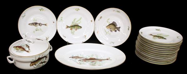 



Servito da pesce, sec. XX, manifattura Ginori   - Asta ARREDI DA UNA VILLA FIORENTINA, GIOIELLI, ARGENTI E DIPINTI - Poggio Bracciolini Casa d'Aste