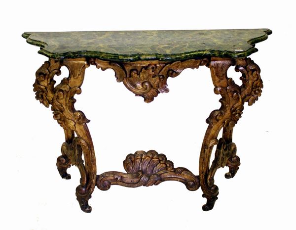 



Consolle, sec. XVIII  - Asta ARREDI DA UNA VILLA FIORENTINA, GIOIELLI, ARGENTI E DIPINTI - Poggio Bracciolini Casa d'Aste
