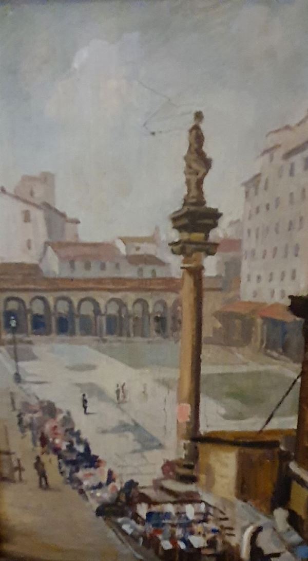 



Scuola Toscana, sec. XX  - Asta ARREDI DA UNA VILLA FIORENTINA, GIOIELLI, ARGENTI E DIPINTI - Poggio Bracciolini Casa d'Aste