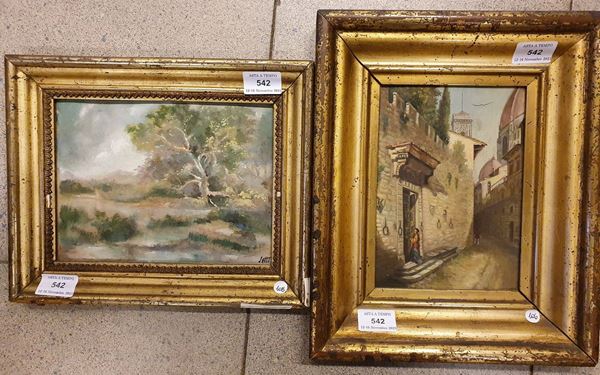 



Scuola toscana, sec. XX  - Asta ARREDI DA UNA VILLA FIORENTINA, GIOIELLI, ARGENTI E DIPINTI - Poggio Bracciolini Casa d'Aste