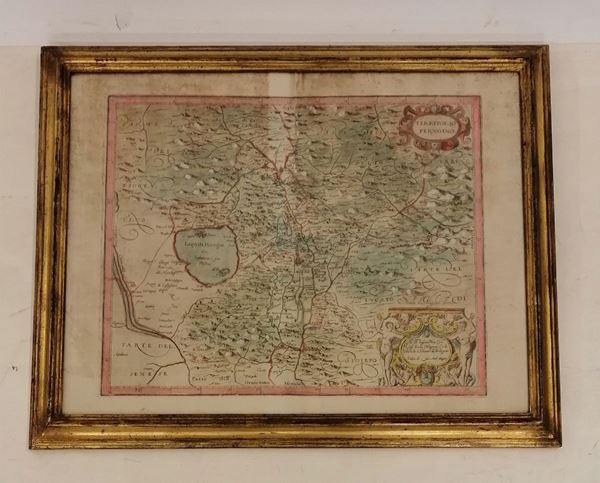 



Carta geografica, sec. XVIII, rappresentante il territorio di Perugia, 