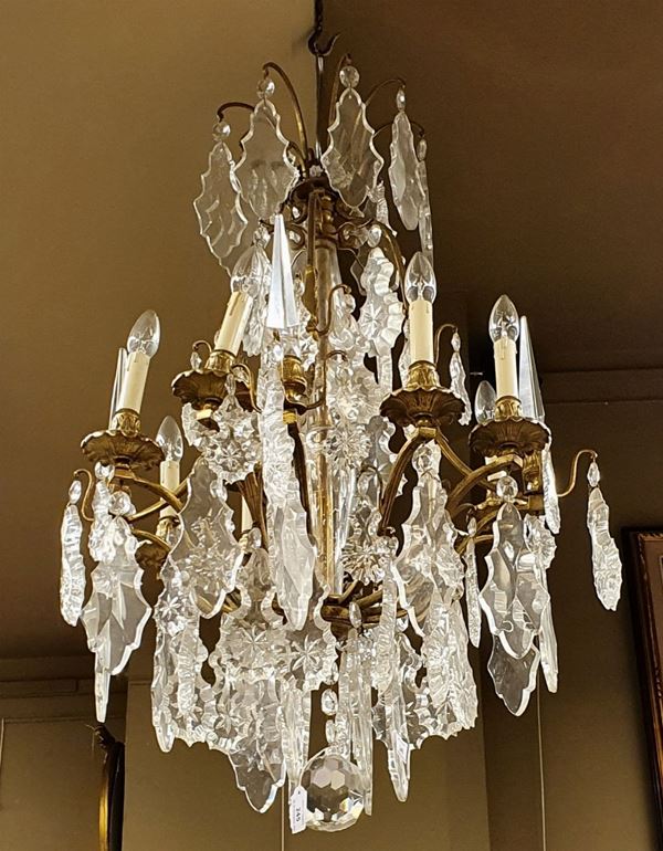 



Lampadario, inizi sec. XX   - Asta Antiquariato e Sculture, Gioielli e Collezionismo - Poggio Bracciolini Casa d'Aste