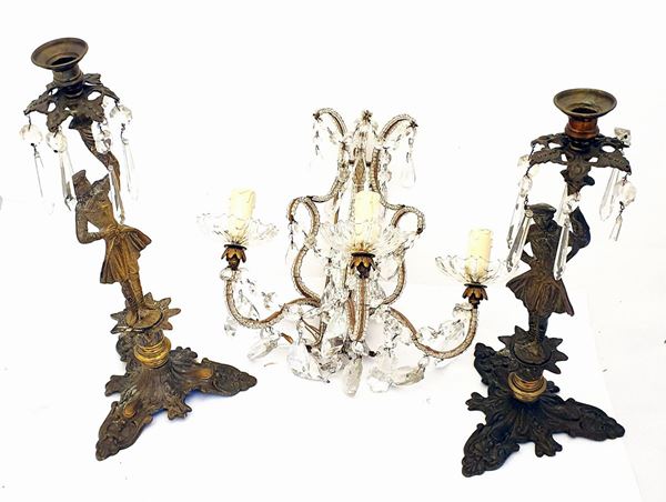 Due candelabri, sec. XX