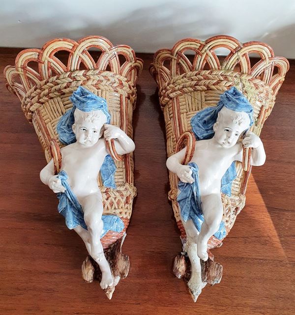 



Coppia di portafiori, sec. XIX   - Asta ARREDI DA UNA VILLA FIORENTINA, GIOIELLI, ARGENTI E DIPINTI - Poggio Bracciolini Casa d'Aste