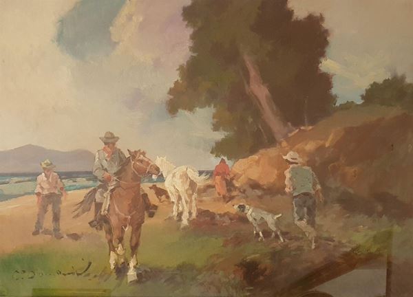 



Carlo Domenici  - Asta ARREDI DA UNA VILLA FIORENTINA, GIOIELLI, ARGENTI E DIPINTI - Poggio Bracciolini Casa d'Aste