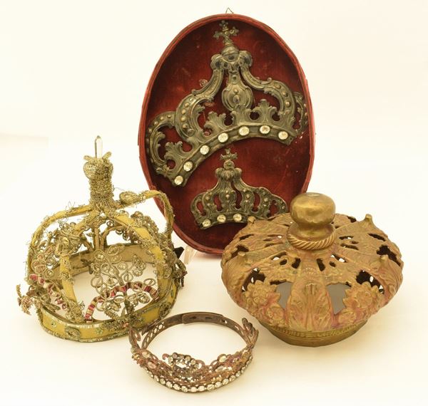 



DUE FRAMMENTI DI CORONA   - Asta ANTIQUARIATO, COLLECTIBLES, GIOIELLI - Poggio Bracciolini Casa d'Aste