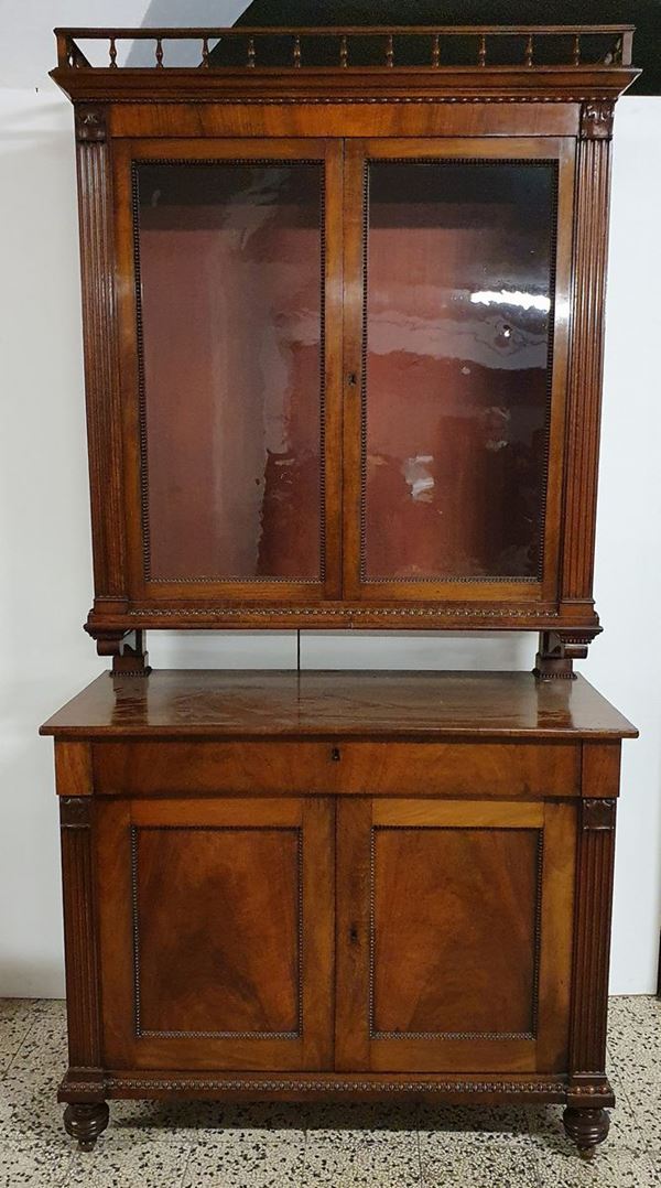 



Credenza doppio corpo, sec. XIX