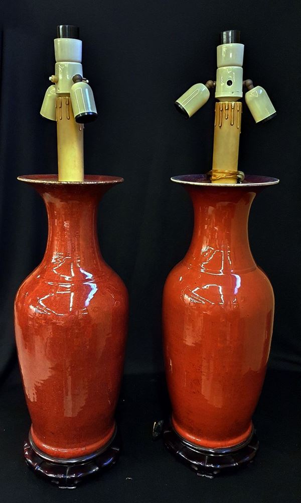 



Coppia di vasi, Cina, sec. XX  - Asta GIOIELLI, ARGENTI, ARREDI, OGGETTI D'ARTE E DIPINTI - Poggio Bracciolini Casa d'Aste