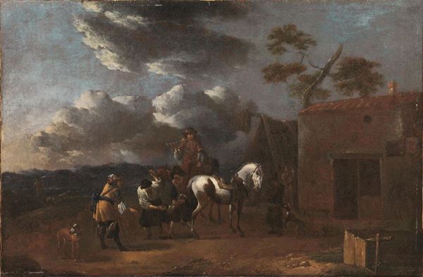 



Pittore bambocciante, sec. XVII