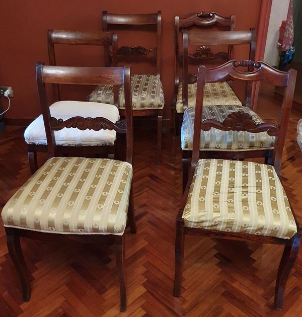 



Sei sedie , Luigi Filippo , sec. XIX  - Asta Antiquariato e Sculture, Gioielli e Collezionismo - Poggio Bracciolini Casa d'Aste