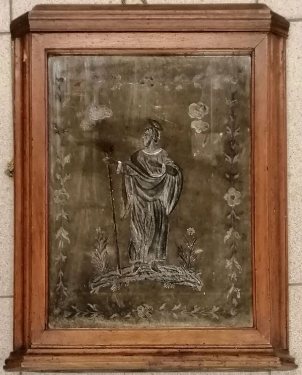 Piccola specchiera, sec. XIX   - Asta MOBILI E ARREDI - Poggio Bracciolini Casa d'Aste