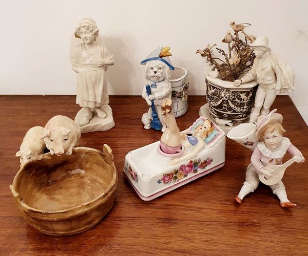 



Sei soprammobili, sec. XX  - Asta Antiquariato e Sculture, Gioielli e Collezionismo - Poggio Bracciolini Casa d'Aste