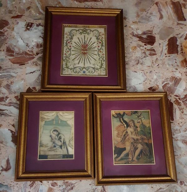 



Tre tessuti, sec. XIX,   - Asta Antiquariato e Sculture, Gioielli e Collezionismo - Poggio Bracciolini Casa d'Aste