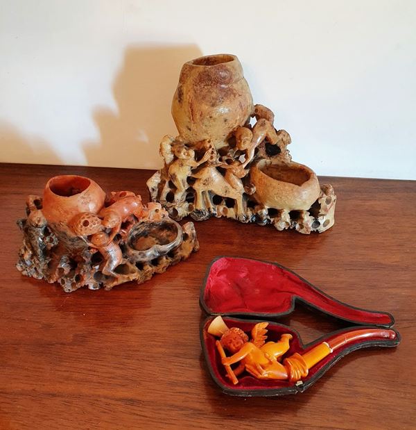



Due sculture, sec. XX, arte orientale 