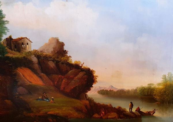 



Scuola italiana, sec. XIX   - Asta Antiquariato e Sculture, Gioielli e Collezionismo - Poggio Bracciolini Casa d'Aste