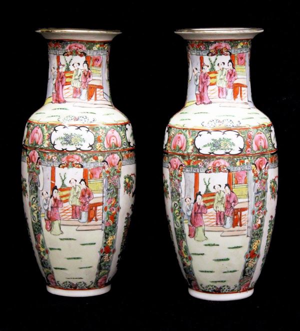 



Coppia di vasi, Cina, sec. XX