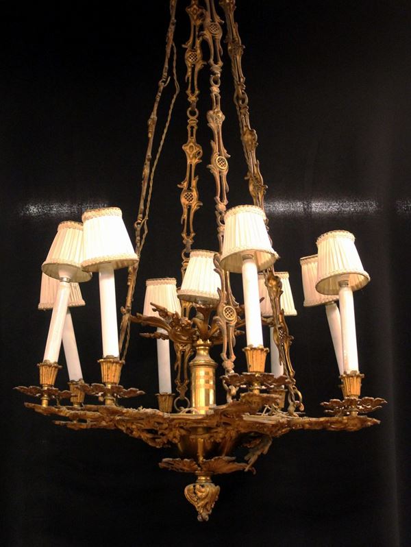 



Lampadario, sec. XX