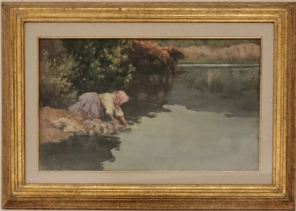 



Scuola del sec. XIX  - Asta OPERE E OGGETTI D'ARTE ANTICA E CONTEMPORANEA, GIOIELLI - Poggio Bracciolini Casa d'Aste