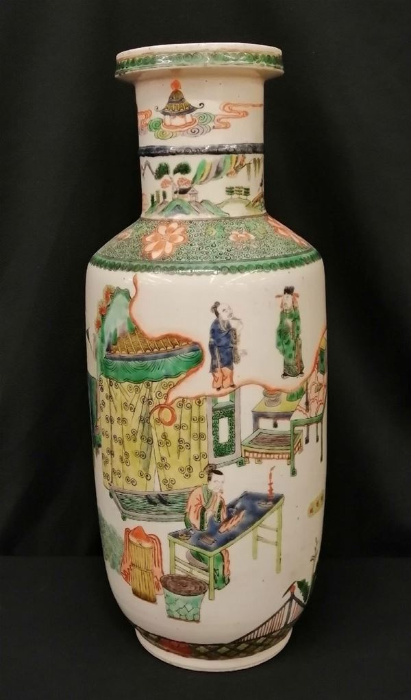 



Vaso, arte orientale, sec. XIX 