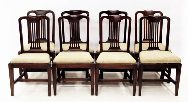 



Serie di otto sedie, Toscana, sec. XVIII