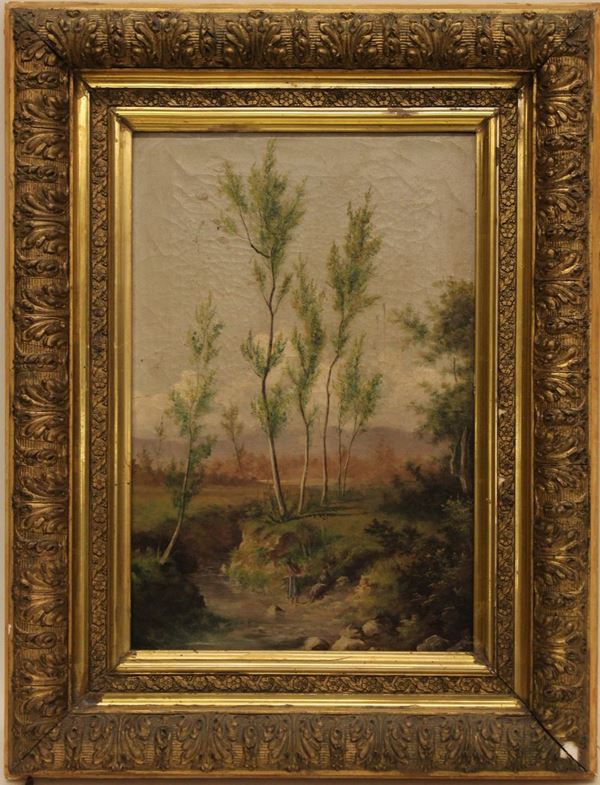 



Scuola francese, fine sec. XIX  - Asta Antiquariato e Sculture, Gioielli e Collezionismo - Poggio Bracciolini Casa d'Aste