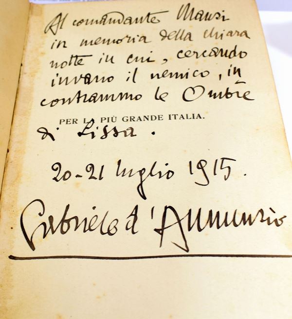 



VOLUME , D' ANNUNZIO PER LA PIU' GRANDE ITALIA