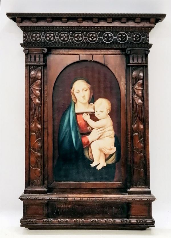 



Cornice a tempietto, sec. XX   - Asta Antiquariato e Sculture, Gioielli e Collezionismo - Poggio Bracciolini Casa d'Aste