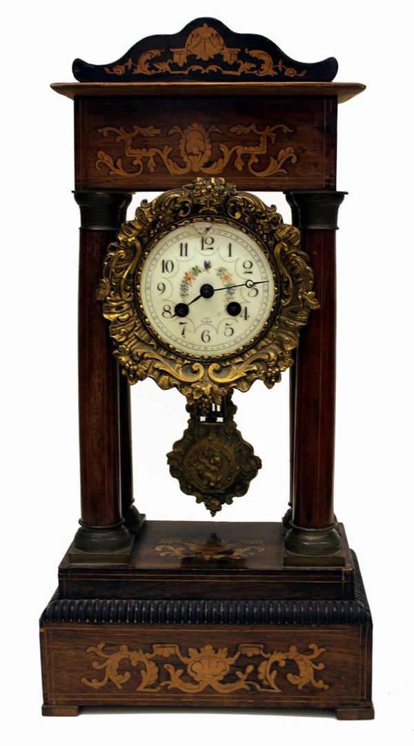



Orologio a tempietto, sec. XIX