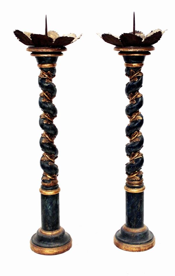 



Coppia di torciere, sec. XIX  - Asta Antiquariato e Sculture, Gioielli e Collezionismo - Poggio Bracciolini Casa d'Aste